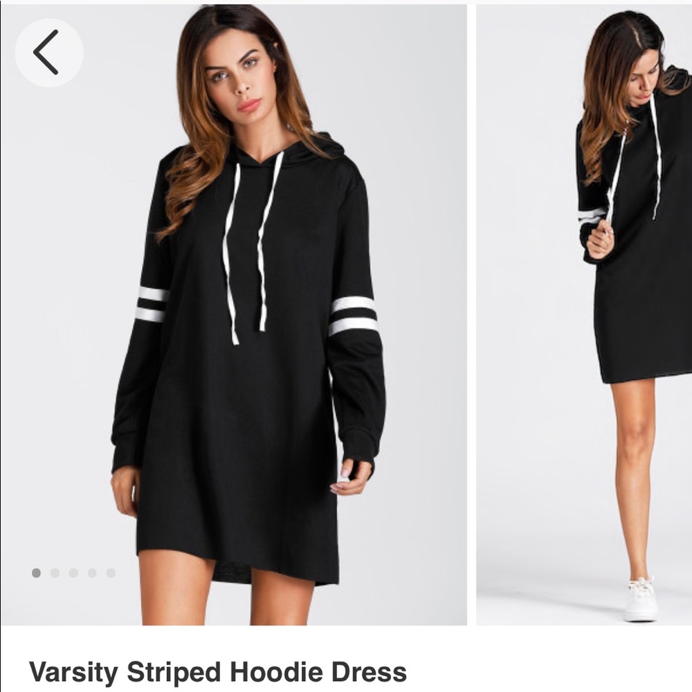 Varsity Hoodie Dress